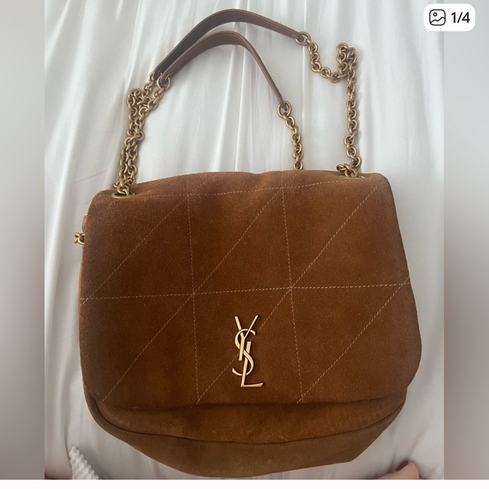 Yves Saint Laurent Chesnut Brown Jamie Bag